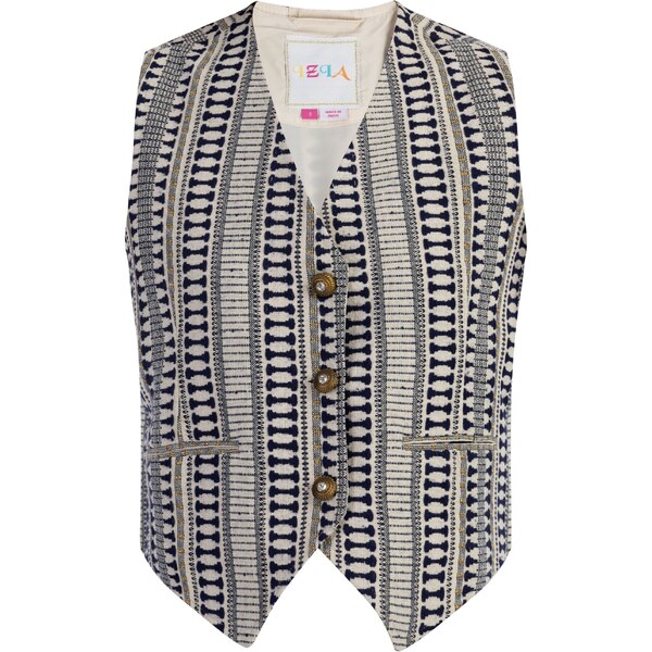IZIA Vesta námornícka modrá / zlatá / biela ako vlna 56124841