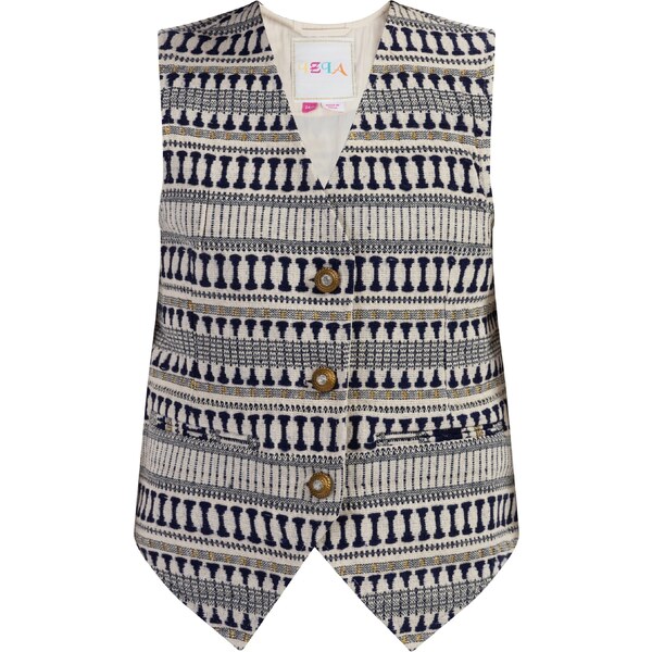 IZIA Vesta námornícka modrá / zlatá / biela ako vlna 54247281