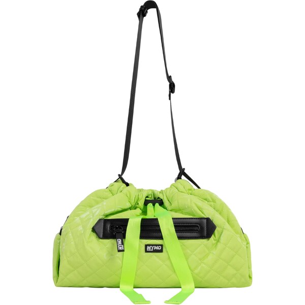 myMo ATHLSR Športová taška neónovo zelená / čierna / biela 65966281