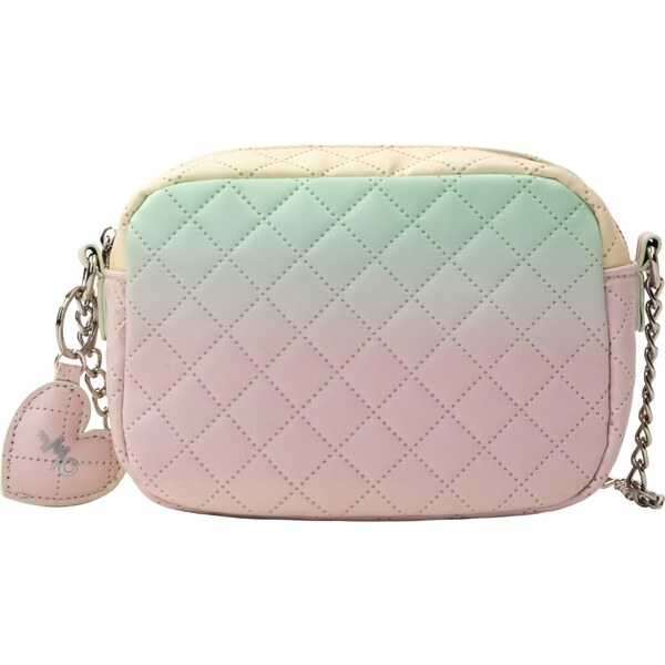 MYMO Taška cez rameno pastelovo žltá / mätová / ružová 54247935