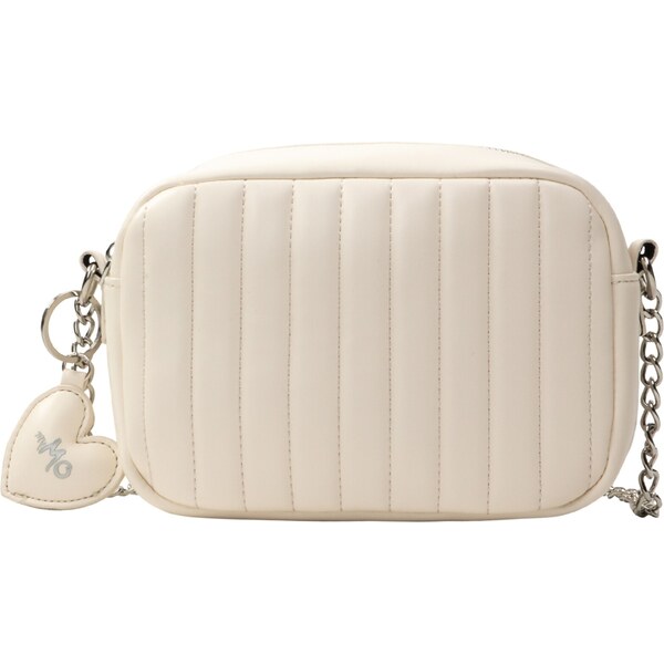 MYMO Taška cez rameno biela ako vlna 62890078