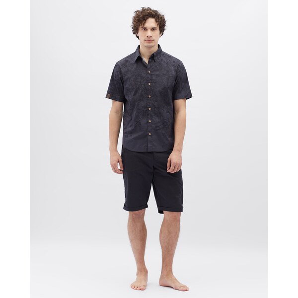 Pánska urban košeľa Silvini Montoro tmavo šedá 43265407