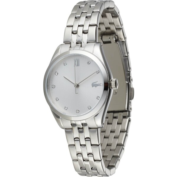 LACOSTE Analógové hodinky TUILERIE striebornosivá / strieborná / 44043714