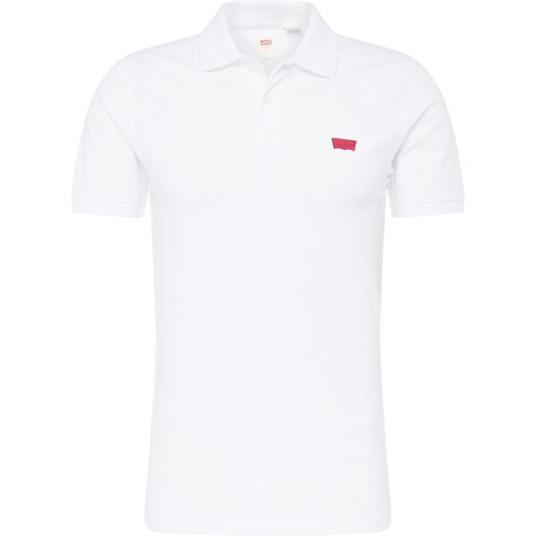 LEVIS Tričko Housemark brusnicová / biela 43299354