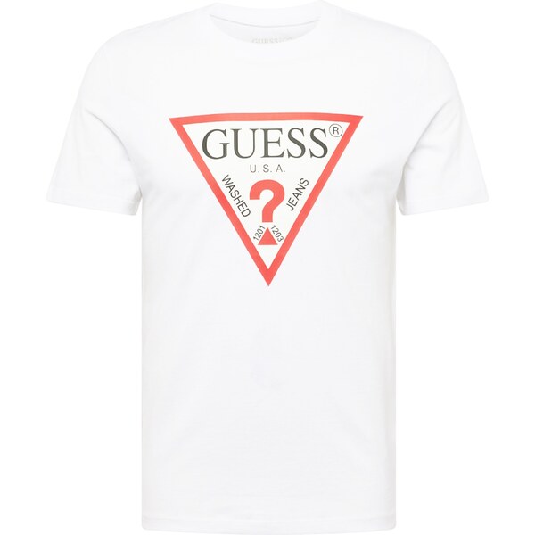 GUESS Tričko červená / čierna / biela 43483944