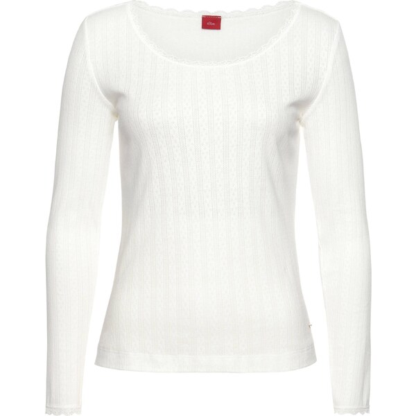 s.Oliver Tričká na spanie krémová 58519061