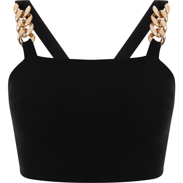 faina Top zlatá / čierna 54246028