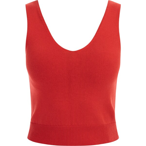 faina Vyšívaný top červená 54246528