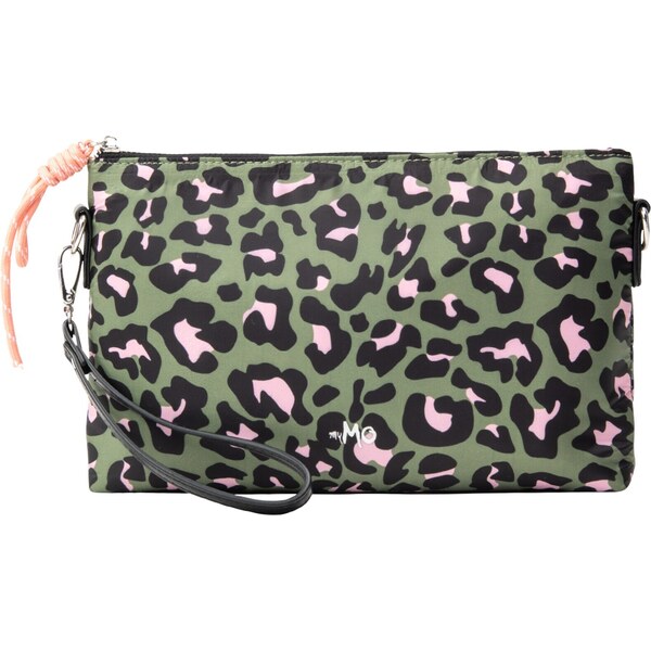 MYMO Taška cez rameno zelená / púdrová / čierna 62582638