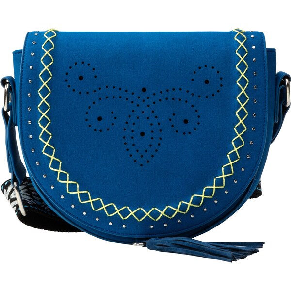 IZIA Taška cez rameno modrá / limetová 54247907