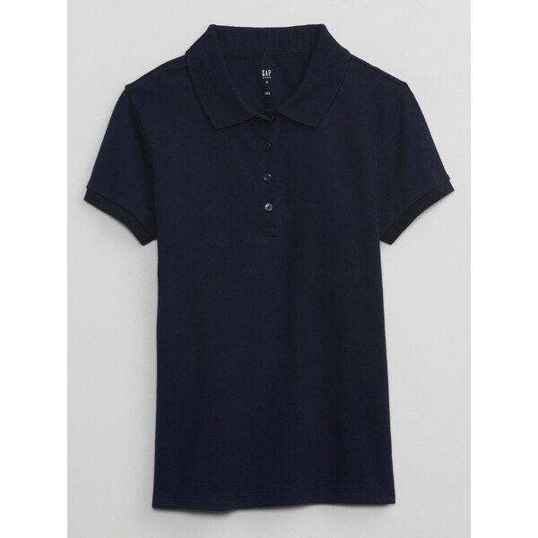 Tmavomodré dievčenské polo tričko Gap 50505190