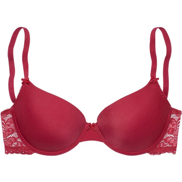 NUANCE Podprsenka vínovo červená 54221298