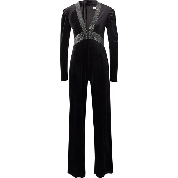 Warehouse Overal Hotfix čierna / strieborná 66007544