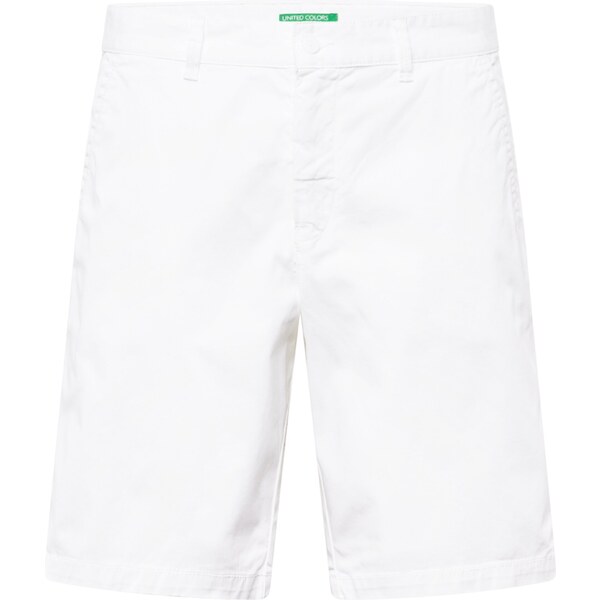 UNITED COLORS OF BENETTON Chino nohavice biela 51582383