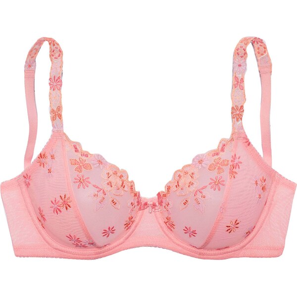 NUANCE Podprsenka krémová / ružová / pitaya / svetloružová 54250243