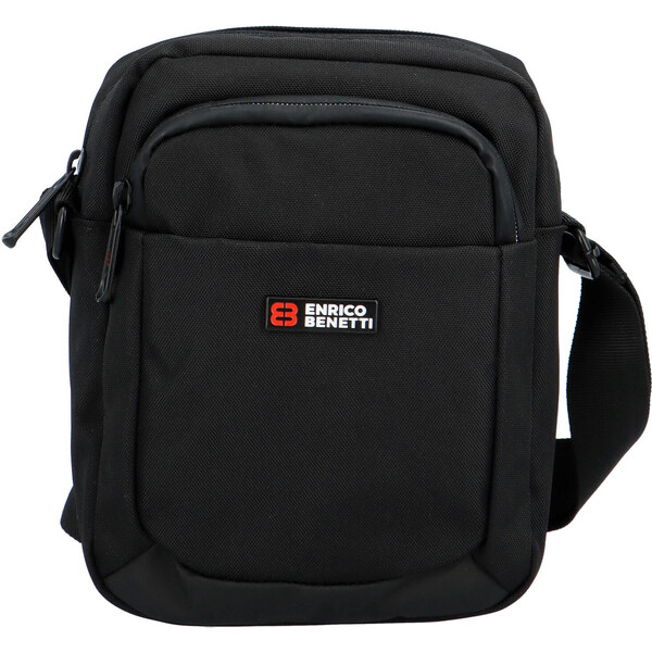 Pánska crossbody taška čierna - Enrico Benetti Bert čierna 56864565