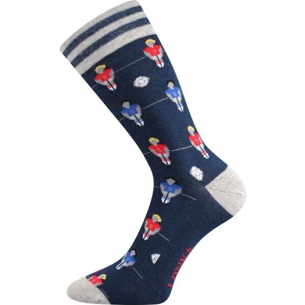 WOODOO farebné veselé ponožky Lonka - STOLNÍ FOTBÁLEK - 1 pár 43374111