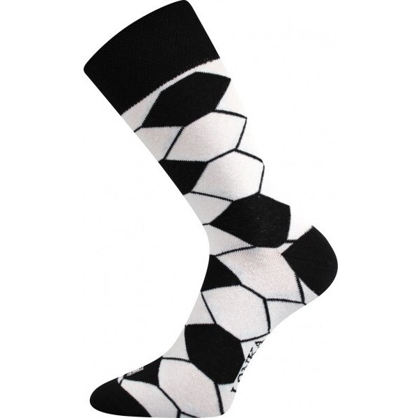 WOODOO farebné veselé ponožky Lonka - MÍČ - 1 pár 43374114