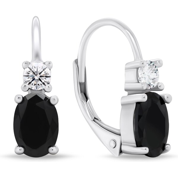 Brilio Silver Elegantné strieborné náušnice so zirkónmi EA749WBC 66595943