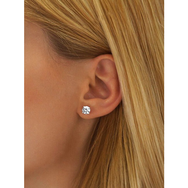 Silvego Strieborné náušnice s čírym zirkónom JJJTXRE60001 66594046
