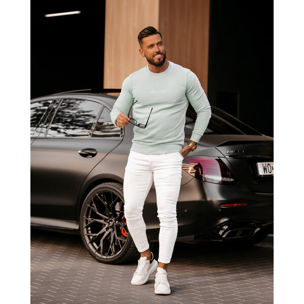 Pánska mikina 279225 mätová - Ola Voga 43396907