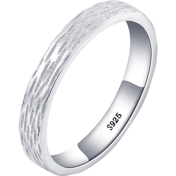 Olivie Snubný strieborný prsteň STRAIN 7475 43408206