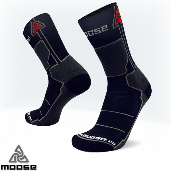 NORDKAPP NEW športové ponožky Moose Čierna XS 1 pár 43396355