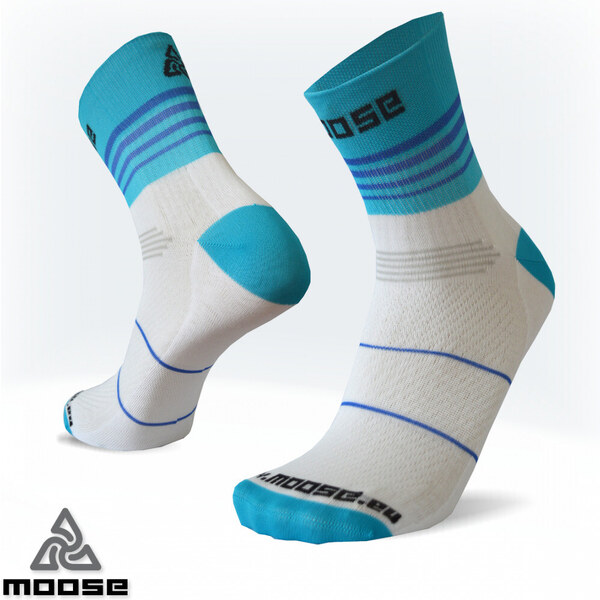 LIGHTSPEED NEW bežecké ponožky Moose Tyrkysová XS 1 pár 47518022