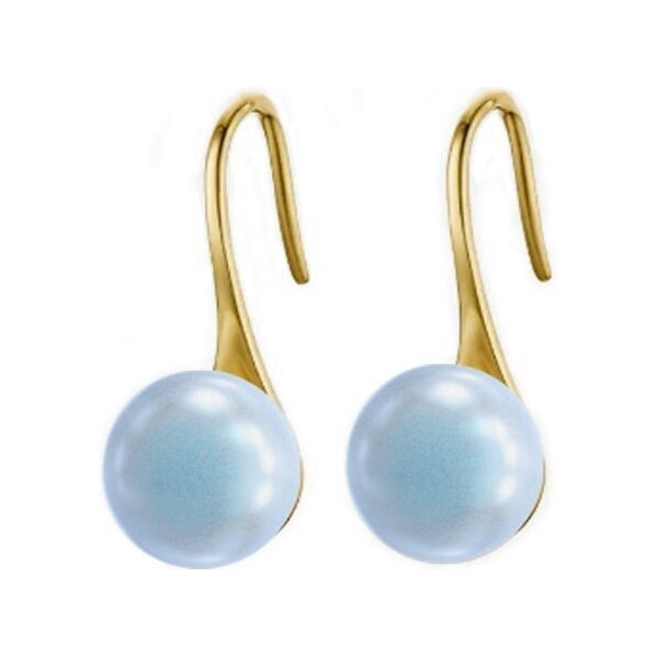 SWAROVSKI Elements Swarovski e. náušnice Virgin Islands modré perly 43397837