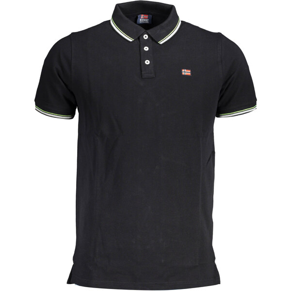 NORWAY 1963 Pánske čierne polo tričko 64709807