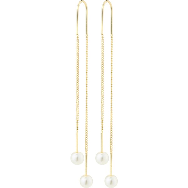 Pilgrim Náušnice Euonia zlatá 54250858