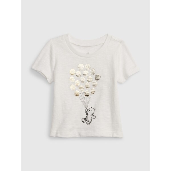 Biele detské tričko GAP 50568744