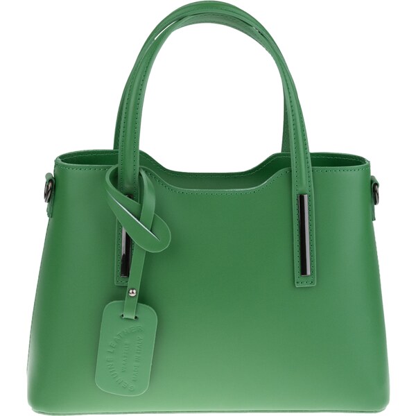 Zelená kožená talianska kabelka Isidora Verde Chiaro Piccola 43419949