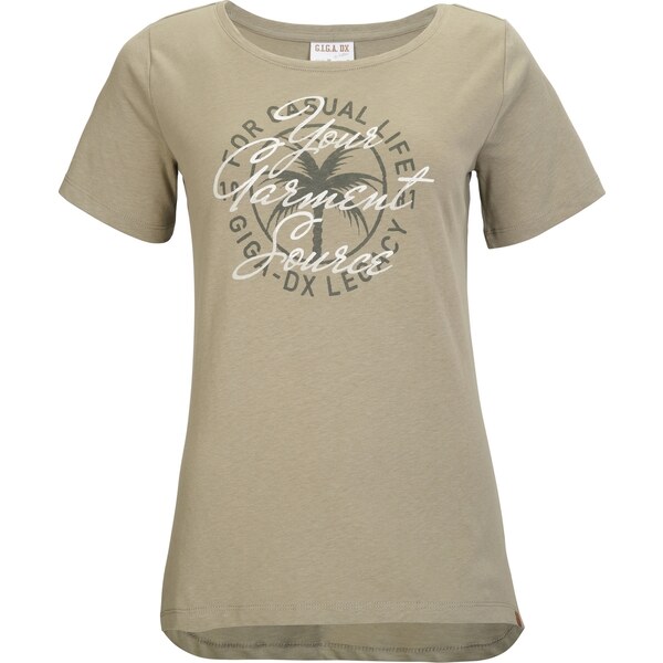 Dámske bavlnené tričko Killtec 111 béžová 43421604