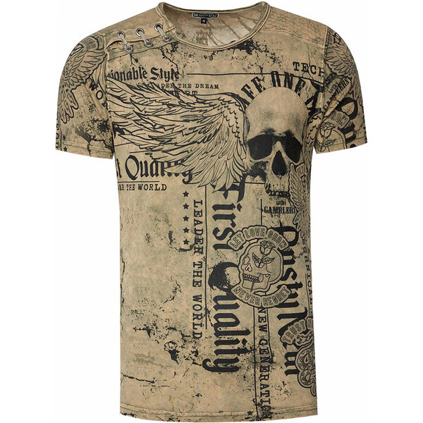 RUSTY NEAL tričko pánské 15296 regular fit 43730737