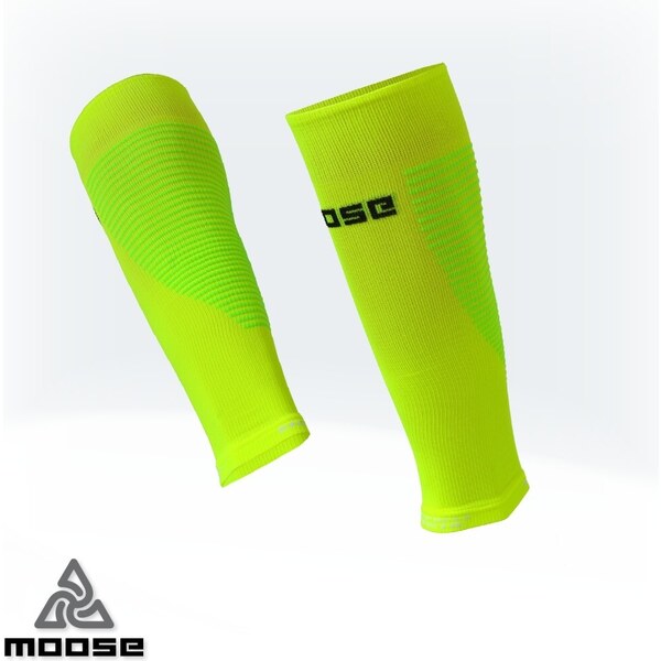COMPRESS KINETIC NEW kompresné návleky na lýtko Moose Žltá XS 1 pár 47518036
