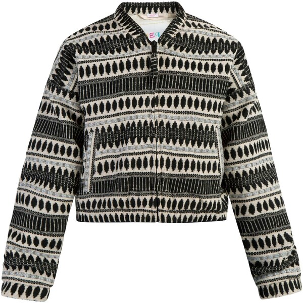 IZIA Prechodná bunda tmelová / čierna / strieborná 54248736