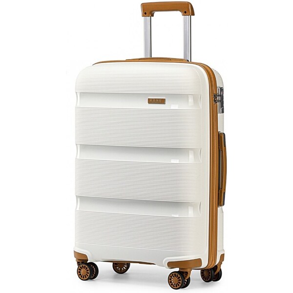 Kufor - KONO pastelový malý na cesty, telový 46966538