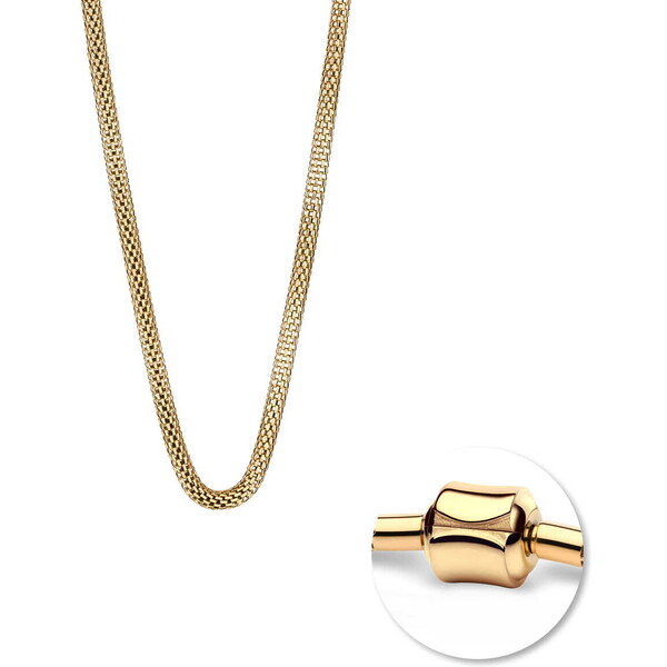 Bering Výrazná pozlátená retiazka Arctic Symphony 423-20-450 45 cm 66586787