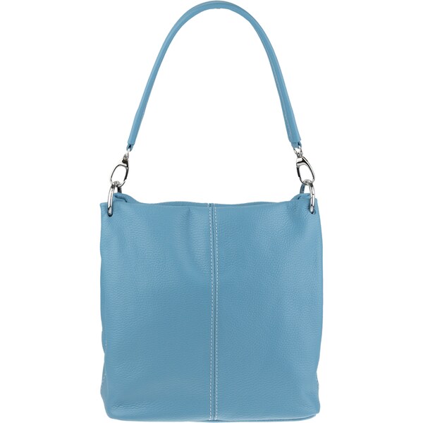 Modrá kožená talianska kabelka Fiora Blu Chiaro NovaKabelka.sk 43541254