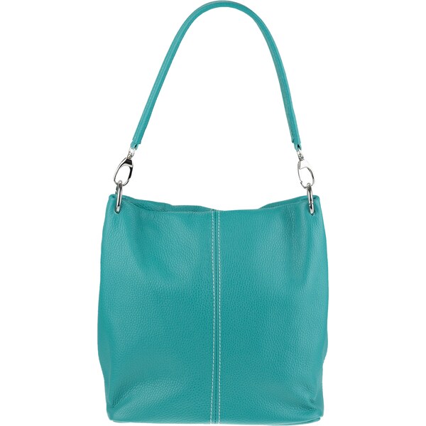 Tyrkysová kožená talianska kabelka Fiora Smeraldo NovaKabelka.sk 60510269