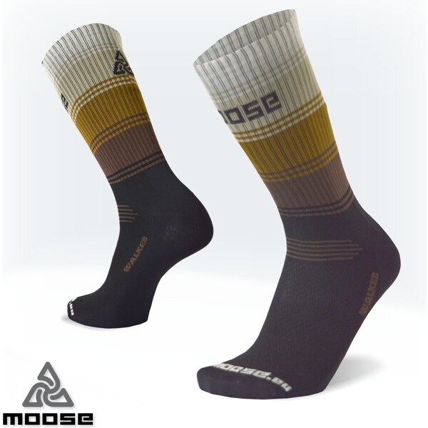 WALKER letné trekové ponožky Moose Běžová XS 1 pár 43564784