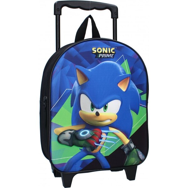 Vadobag Detský cestovný 3D kufor na kolieskach Ježko Sonic 43607602