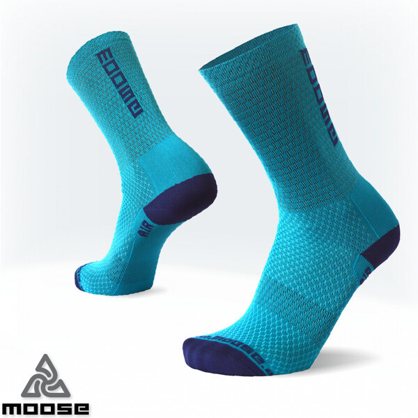 RACE AIR NEW cyklistické letné ponožky Moose Petrolejová XS 1 pár 55892323