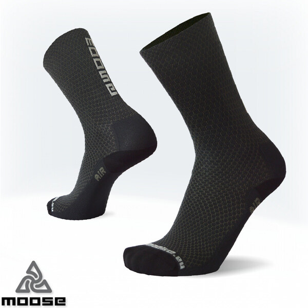 RACE AIR NEW cyklistické letné ponožky Moose Čierna XS 1 pár 47518065