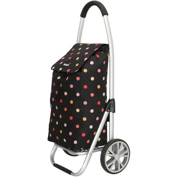 Beagles Farebný bodkovaný prémiový vozík na kolieskach “Aluman“ 43612257