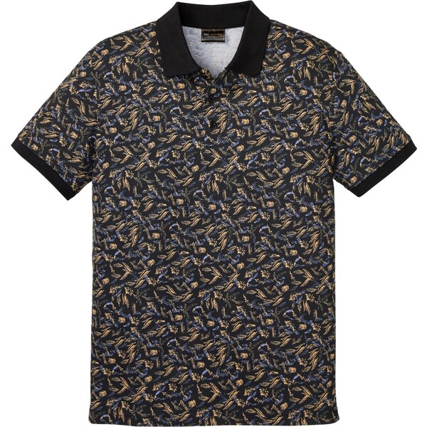 bonprix Polo tričko, krátky rukáv, farba čierna 44847452