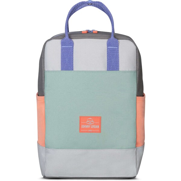 Johnny Urban Batoh Linus svetlosivá / mätová / lososová 54251350