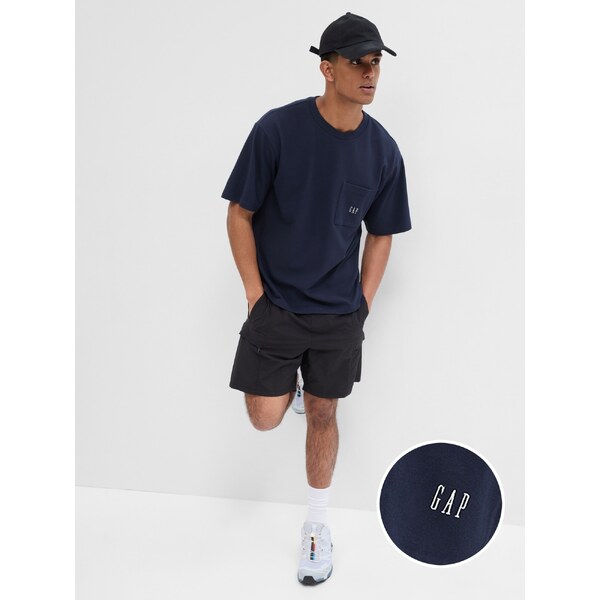 GAP Pánske Tričko piqué oversize 648973-05 66268059