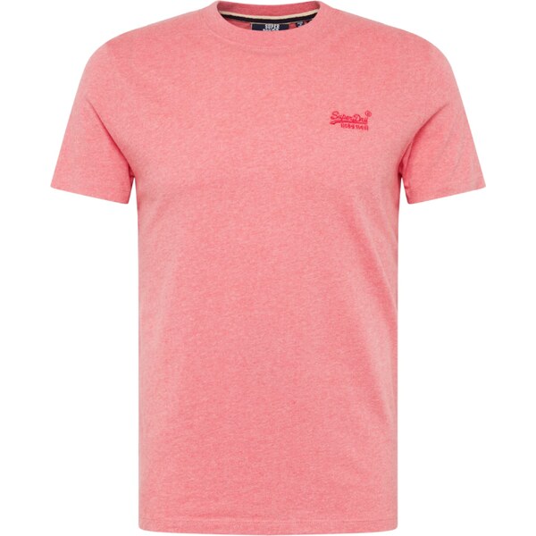 Superdry Tričko ESSENTIAL pitaya / tmavoružová 43669392
